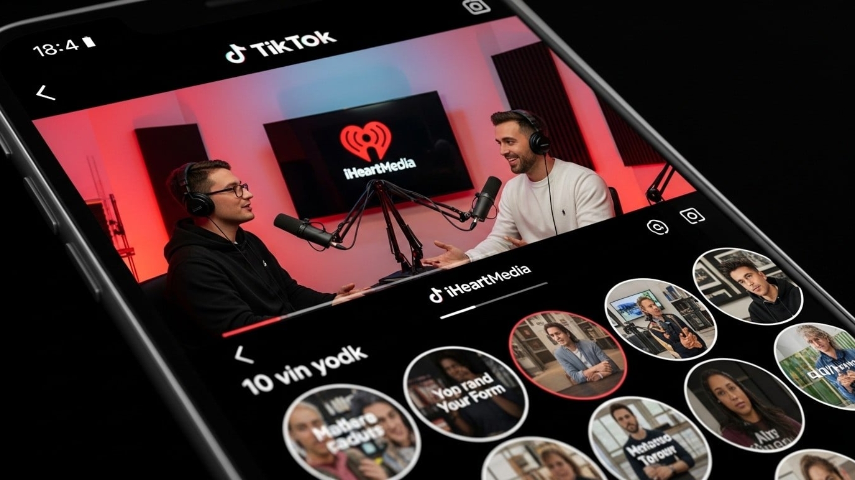 tiktok-lance-podcasts-filmes-avec-iheartmedia